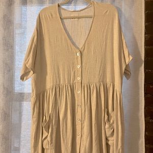 Princess Polly Linen Mini Dress